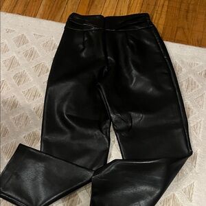 Wilfred Classic Black Leather pants